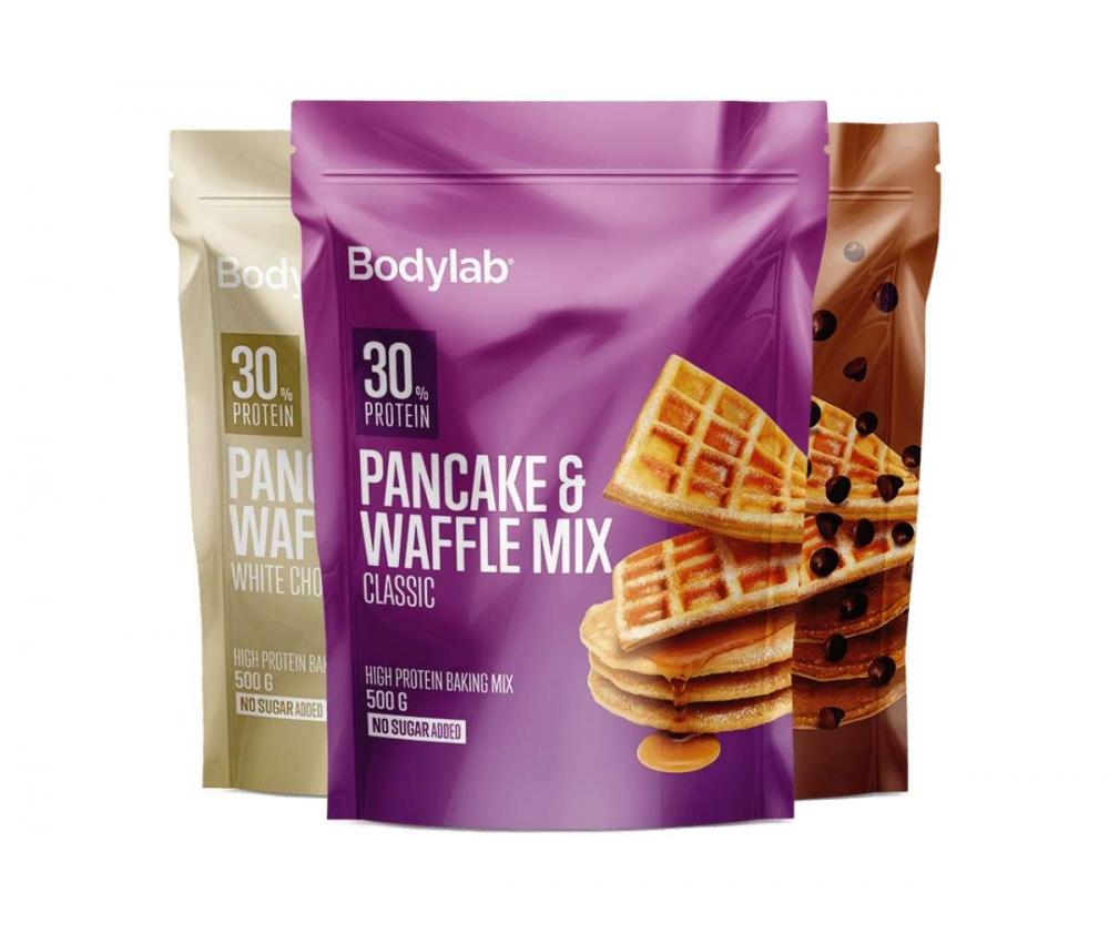 Bodylab Pancake & Waffle Mix, 500 g - Kotimainen verkkokauppa | Osta  turvallisesti verkosta 