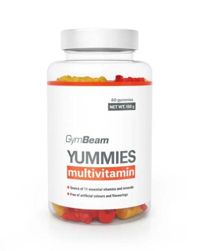 GymBeam Yummies Multivitamin, 60 kpl.