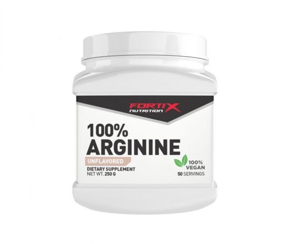 Fortix Pure 100 % Arginine, 250 g
