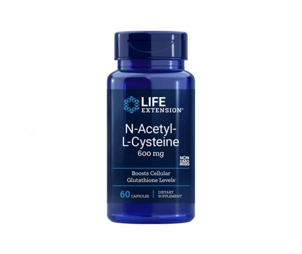acetyl cysteine lifeextension kaps kapsul acetil evitamins fitfarmshop lekarna