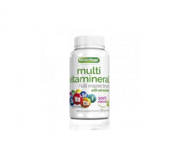 Quamtrax Multi Vitamineral, 60 kaps. (päiväys 7/24)