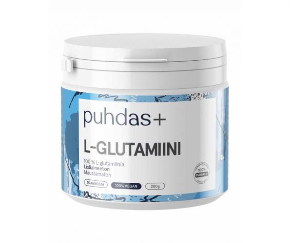 Puhdas+ L-Glutamiini 200 g
