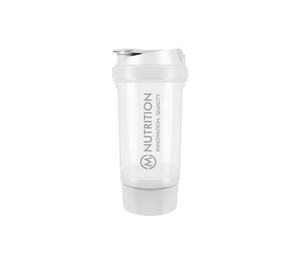 M-Nutrition Shaker, Valkoinen 500 ml