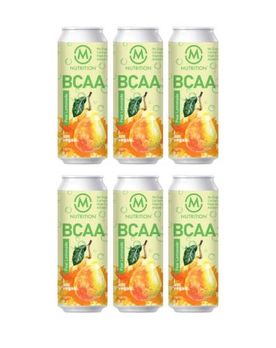 M-Nutrition BCAA-valmisjuoma, Pear Lemonade 6-pack