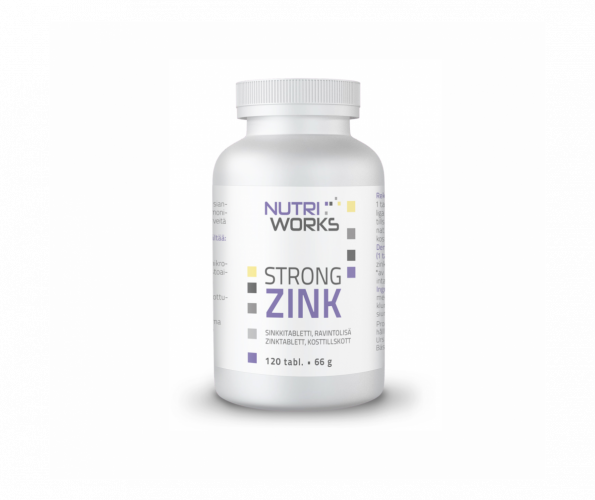 Nutri Works Strong Zink, 120 tabl