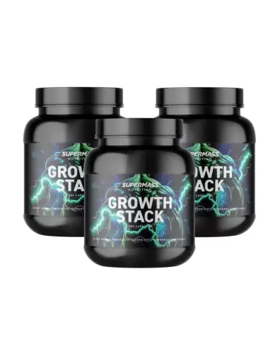 Big Buy: 3 kpl Supermass Nutrition Growth Stack (540 kaps.)