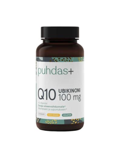 Puhdas+ Vegan Ubikinoni Q10 100 mg, 60 kaps.