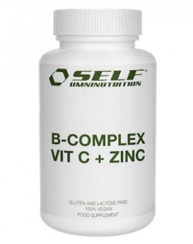 SELF B-Complex + Vit C + Zinc, 60 kaps.