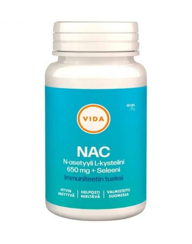 Vida NAC 650 mg, 90 tabl.