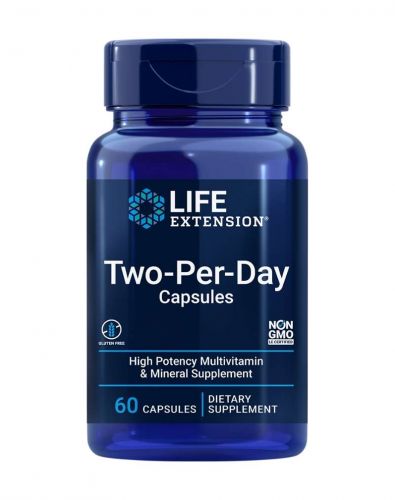 LifeExtension Two-Per-Day Capsules, 60 kaps.