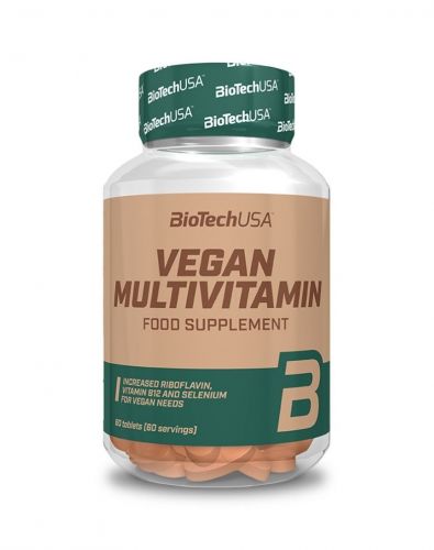 BioTechUSA Vegan Multivitamin, 60 tabl.