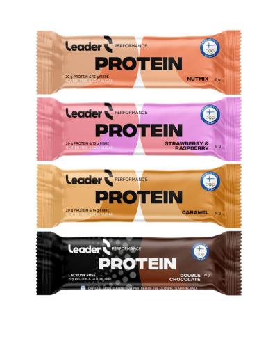 Leader Performance Protein Bar, 61 g (päiväystuote)