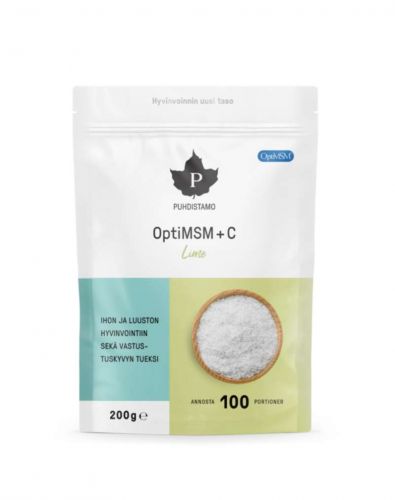 Puhdistamo OptiMSM+C Lime 200 g