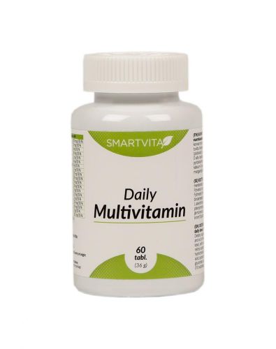 SMARTVITA Daily Multivitamin, 60 tabl.