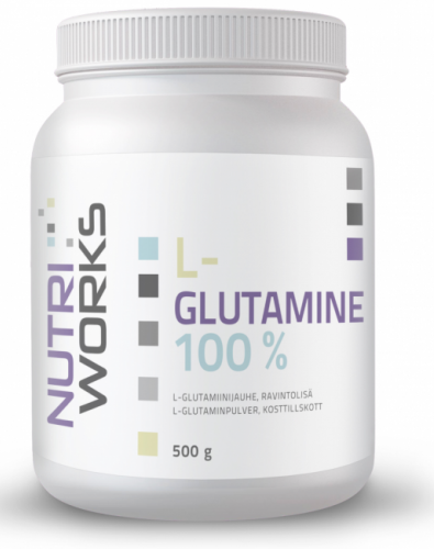 Nutri Works L-Glutamine 100 %, 500 g