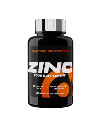 Scitec Zinc 25 mg, 100 tabl.