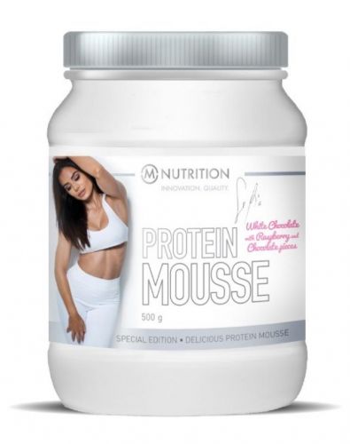 M-NUTRITION x Fit By Sofia Protein Mousse, White Chocolate-Raspberry, 500 g