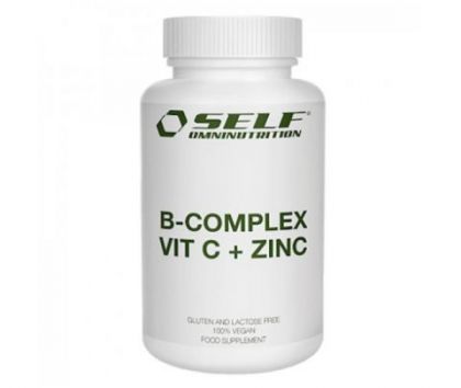 SELF B-Complex + Vit C + Zinc, 60 kaps. (07/23)