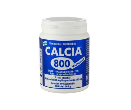 Calcia 800 mg Magnesium, 180 tabl.