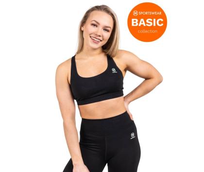 M-Sportswear Basic Workout Top, Definitely Black