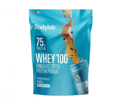 Bodylab Whey 100, 1 kg, Vanilla Ice Coffee