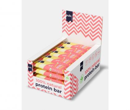 20 kpl Puls Natural Protein Bar, 40 g, Tropical
