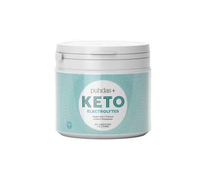 Puhdas+ KETO Electrolytes, 200 g (päiväys 12/22)