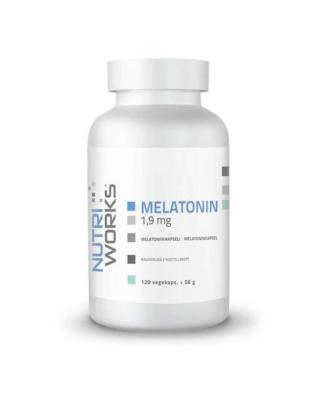 Nutri Works Melatonin 1,9 mg, 120 kaps.