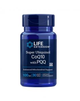 LifeExtension Super Ubiquinol CoQ10 100 mg, 30 kaps.