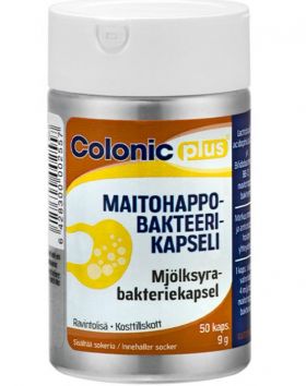 Colonic Plus Maitohappobakteeri, 50 kaps.