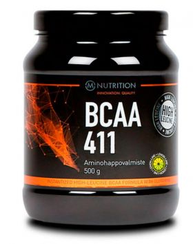 M-Nutrition BCAA 411 500 g Sitruuna-Lime (10/2024)