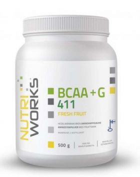 Nutri Works BCAA+G 411, 500 g