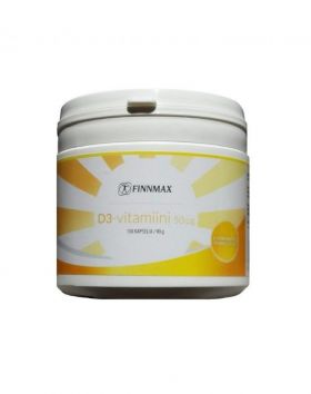 Finnmax D3-vitamiini 50 µg, 150 kaps. (2/22)
