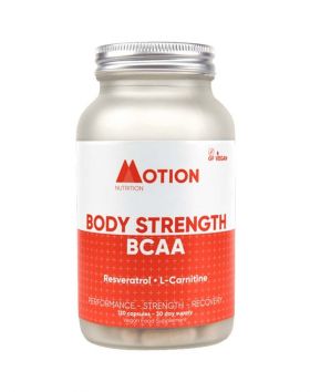 Motion Nutrition Body Strength BCAA, 120 kaps.