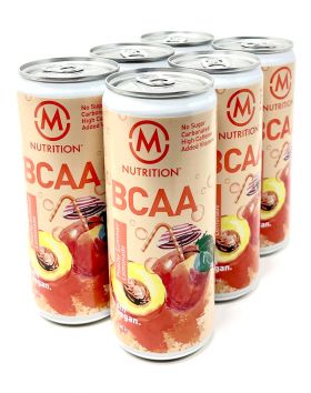 M-NUTRITION BCAA, Peachy Summer Lemonade 6-pack