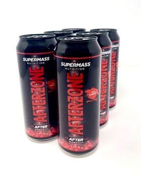 SUPERMASS NUTRITION Afterzone valmisjuoma, Fresh Strawberry 6-pack