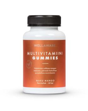 WellAware Multivitamiini Gummies, 60 kpl.