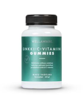 WellAware Sinkki-C-vitamiini Gummies, 60 kpl.