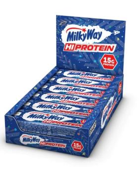 12 kpl Milky Way Hi Protein Bar, 50 g