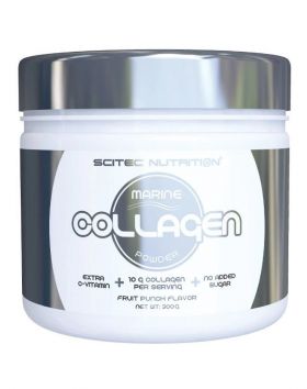 SCITEC Collagen Powder 300 g, Fruit Punch (päiväys 11/22)