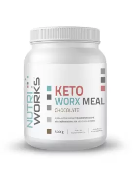 Nutri Works Keto Worx Meal, 500 g, Chocolate