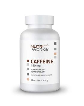 Nutri Works Caffein, 120 tabl.